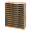 Wood/Corrugated Literature Organizer