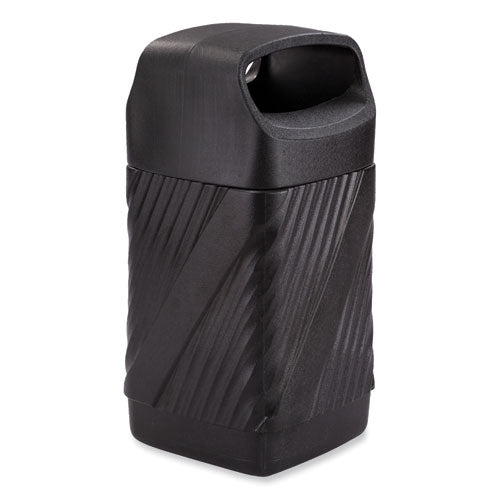 Twist Waste Receptacle with Closed Top