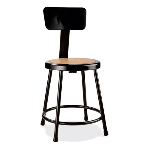 6200 Series Heavy Duty Stool with Backrest