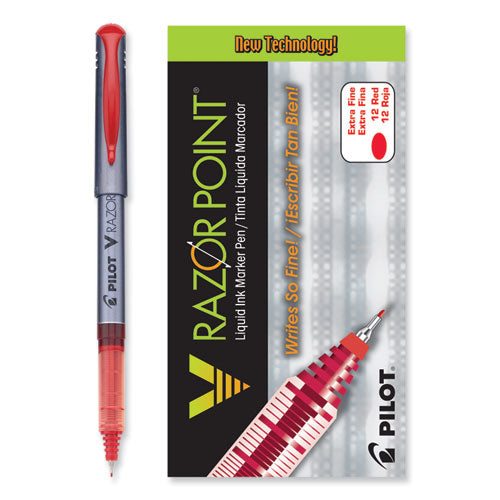 V Razor Point Liquid Ink Porous Point Pen
