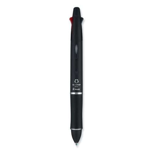 Dr. Grip 4 + 1 Multi-Color Ballpoint Pen/Pencil