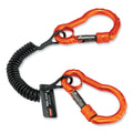 Squids 3166 Coiled Tool Lanyard with Two Carabiners