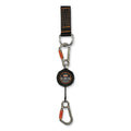 Squids 3011 Retractable Lanyard with Tool + Swivel Anchor Carabiners
