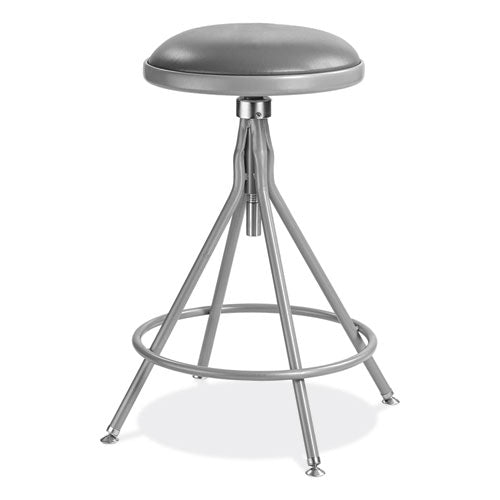 6500 Series Height Adjustable Heavy Duty Padded Swivel Stool