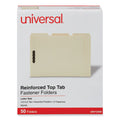 Deluxe Reinforced Top Tab Fastener Folders