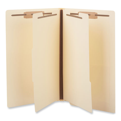 Six-Section Manila End Tab Classification Folders