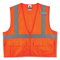 GloWear 8225Z Class 2 Standard Solid Vest