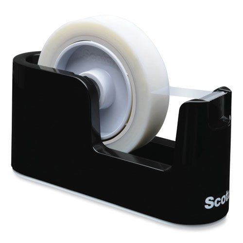 Heavy Duty Weighted Desktop Tape Dispenser with One Roll of Tape