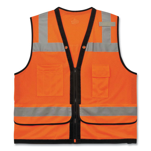 GloWear 8253HDZ Class 2 Heavy-Duty Mesh Surveyors Vest