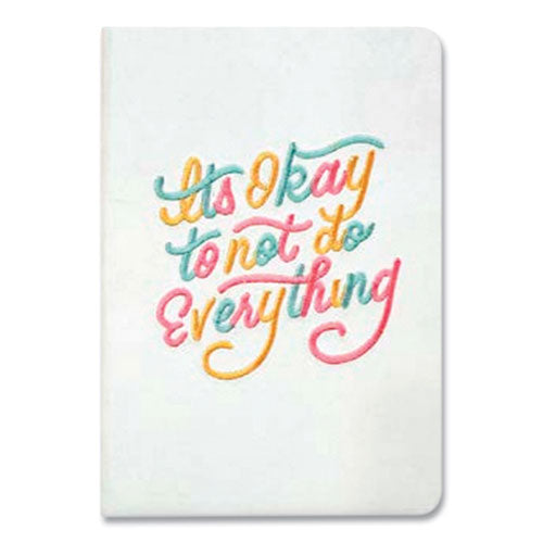 Vegan-Suede Layflat Hardbound Journal
