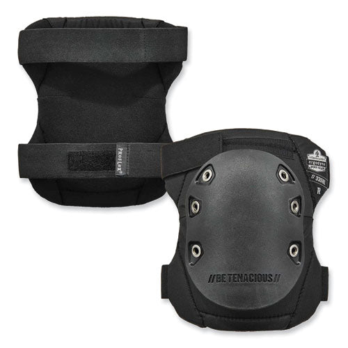 ProFlex 335HL Slip-Resistant Black Rubber Cap Knee Pads