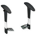 Optional Height-Adjustable T-Pad Arms for Safco Metro Extended-Height Chairs