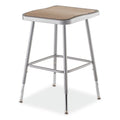 6300 Series Height Adjustable HD Square Seat Stool