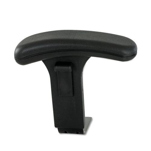 Optional Height-Adjustable T-Pad Arms for Safco Uber Big and Tall High-Back and Mid-Back Chairs