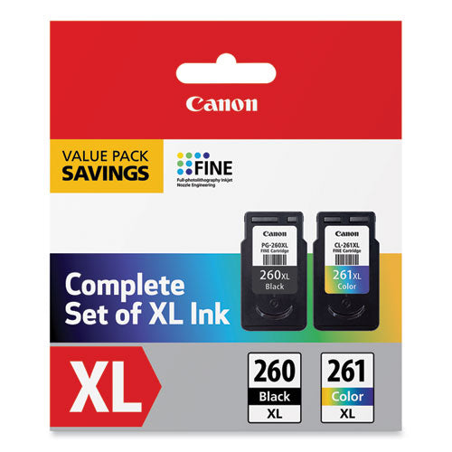 3706C005 (CL-261XL/PG-260XL) High-Yield Ink