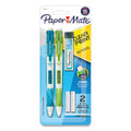 Clear Point Mechanical Pencils with Tube of Lead/Erasers