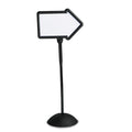 WriteWay Two-Sided Dry Erase Standing Message Sign