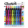 Retractable Highlighters with Storage Pouch