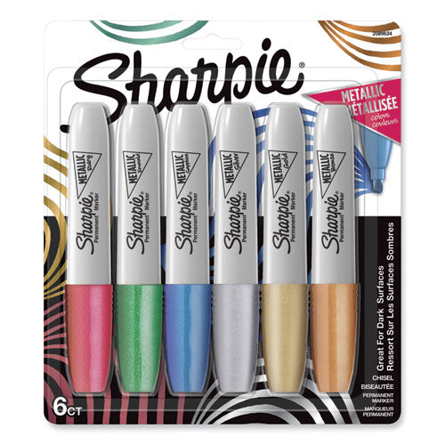 Metallic Chisel Tip Permanent Marker