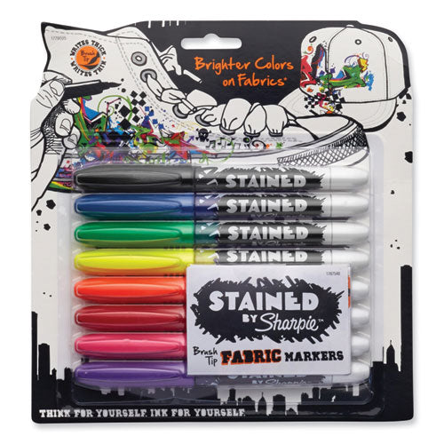 Stained Fabric Markers