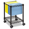 Compact Mobile Wire File Cart