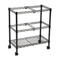 Two-Tier Rolling File Cart
