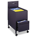 Locking Mobile Tub File with Drawer