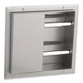 Partition-Mounted Multi-Roll Toilet Tissue Dispenser