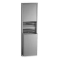 ClassicSeries Semi-Recessed Convertible Paper Towel Dispenser/Waste Receptacle