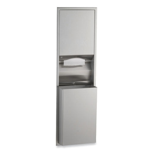 ClassicSeries Recessed Convertible Paper Towel Dispenser/Waste Receptacle