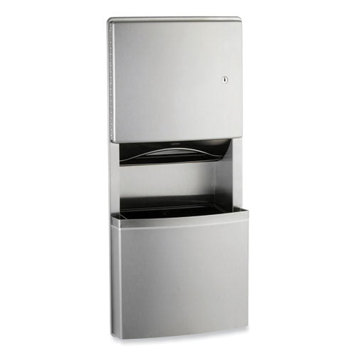 Contura SeriesRecessed Paper Towel Dispenser/Waste Receptacle with TowelMate/LinerMate