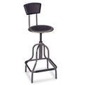 Diesel Industrial Stool with Back