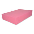 Pink Two-Piece Non-Window Bakery Box