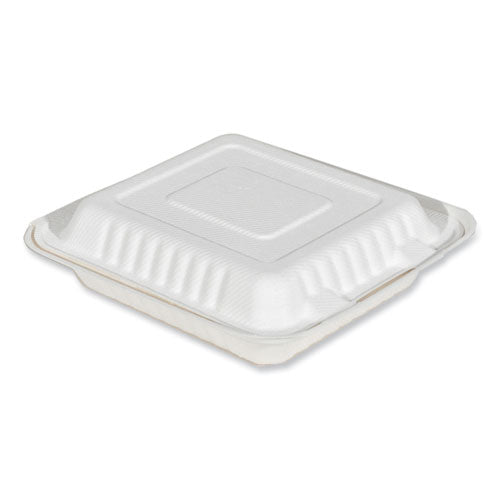 ChampWare Molded-Fiber Clamshell Containers
