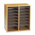 Wood/Laminate Literature/CD Sorter