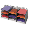 Onyx Steel Mesh Lliterature Sorter