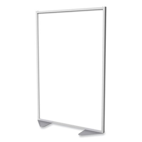 Floor Partition with Aluminum Frame