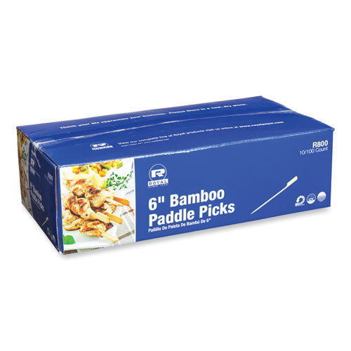 Bamboo Paddle Picks