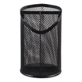 Metal Mesh 3-Compartment Pencil Cup