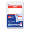Printable Self-Adhesive Name Badges