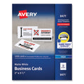 Printable Microperforated Business Cards w/Sure Feed Technology