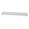 Extra Wide Glass Monitor Riser