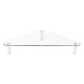 Glass Corner Monitor Riser