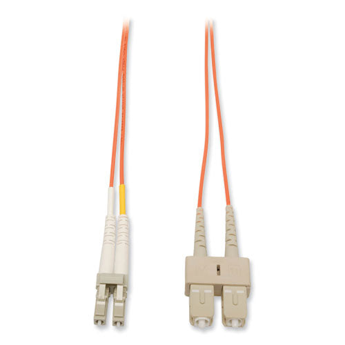 Duplex Multimode 62.5/125 Fiber Patch Cable (LC/SC)