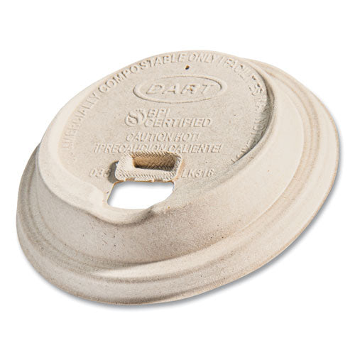 Molded Fiber Lids for Paper Cups