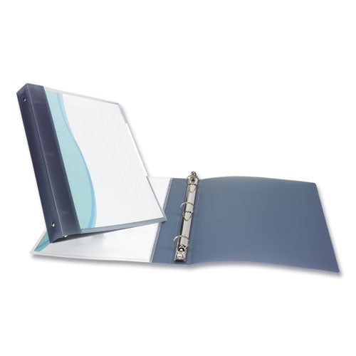 Flexible View Binder with Round Rings