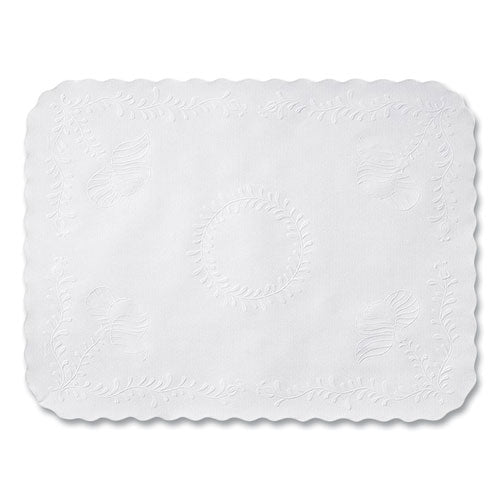 Anniversary Embossed Scalloped Edge Traymat