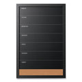 Black/White Message Board Set