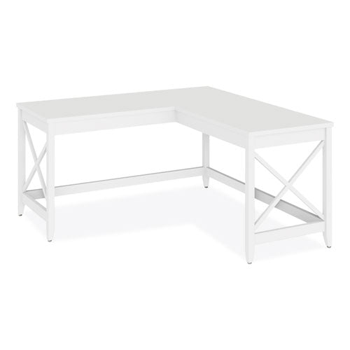 L-Shaped Farmhouse Desk