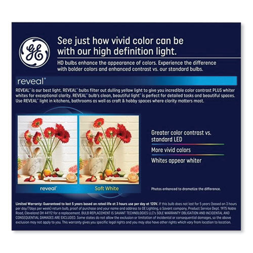 Reveal HD+ Color-Enhancing LED Indoor Floodlight